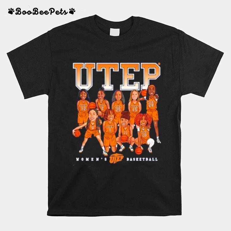 Utep Ncaa Womens Basketball Team T-Shirt