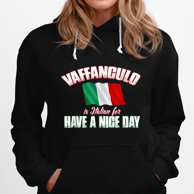 Vaffanculo Flag Hoodie