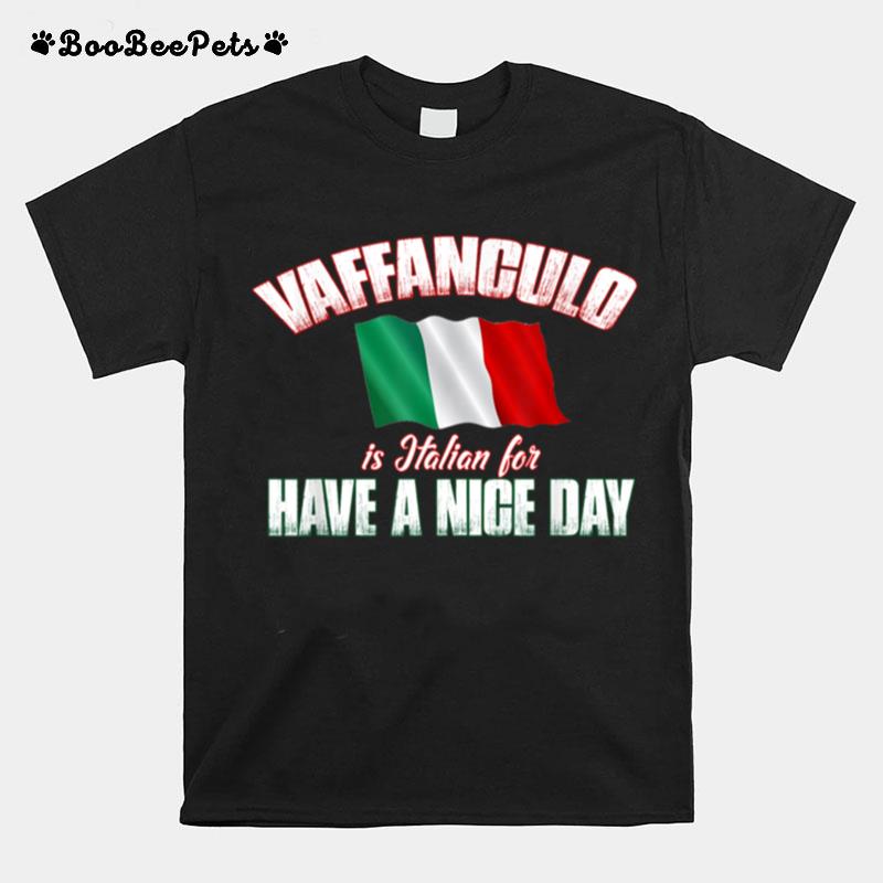 Vaffanculo Flag T-Shirt