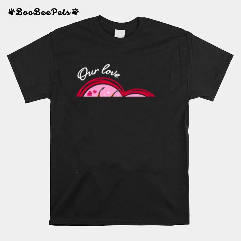 Valentines Day Collection Kwamis Love Is Miraculous Miraculous Ladybug T-Shirt