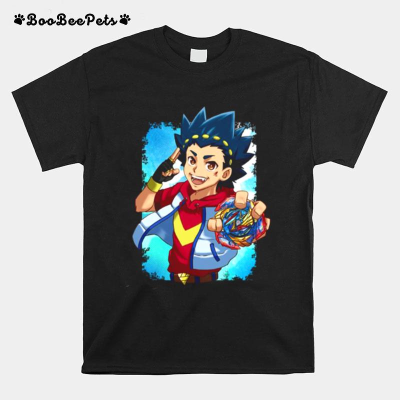 Valt Aoi With Ultimate Valkyrie Beyblade Burst Copy T-Shirt