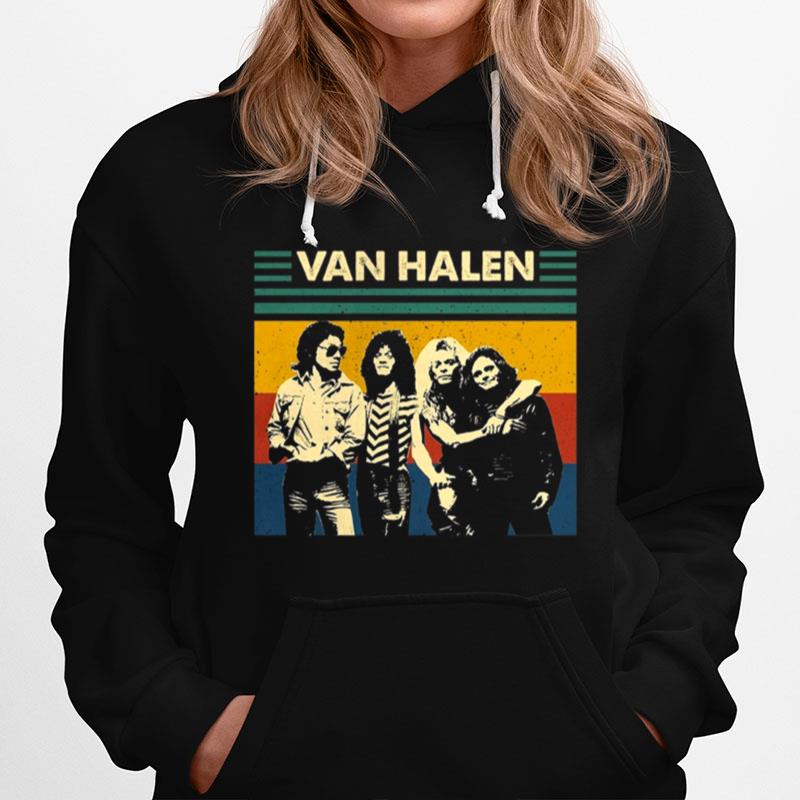 Van Halen Retro Vintage Hoodie