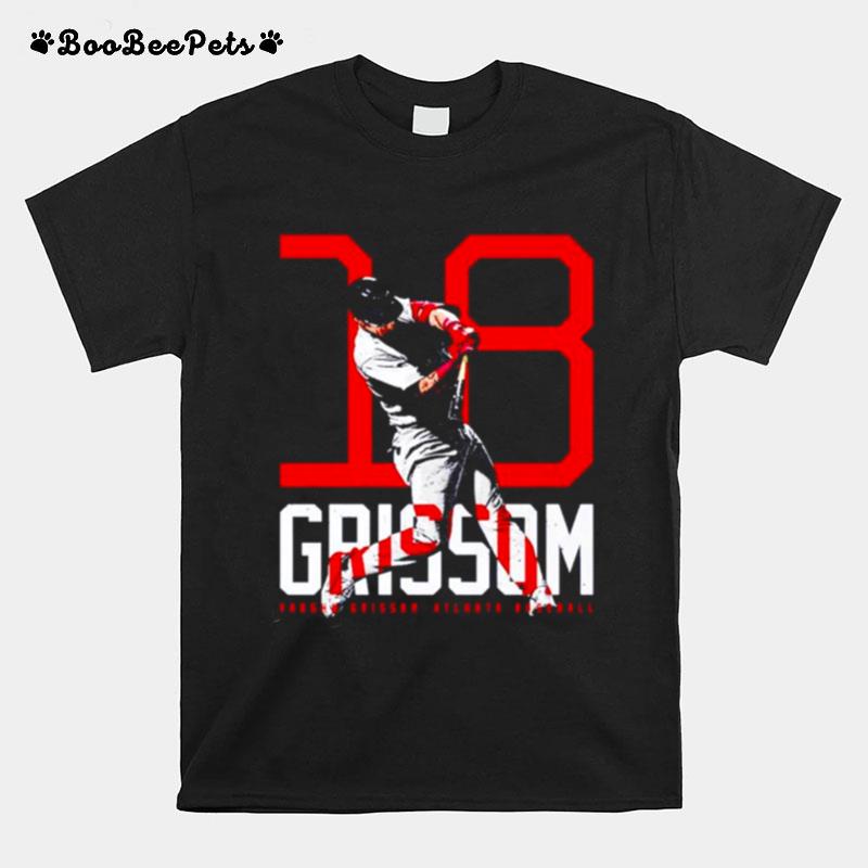 Vaughn Grissom Atlanta Braves Bold Number T-Shirt