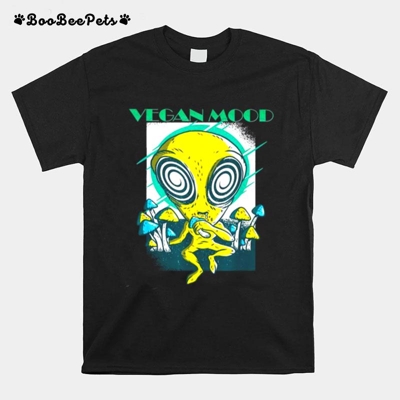 Vegan Mood Psychedelics Alien T-Shirt