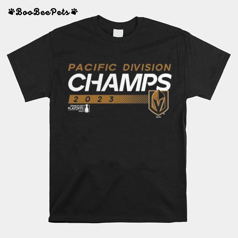 Vegas Golden Knights 2023 Pacific Division Champions T-Shirt