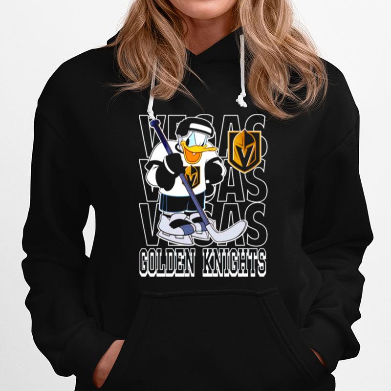 Vegas Golden Knights Disney Donald Duck Hoodie