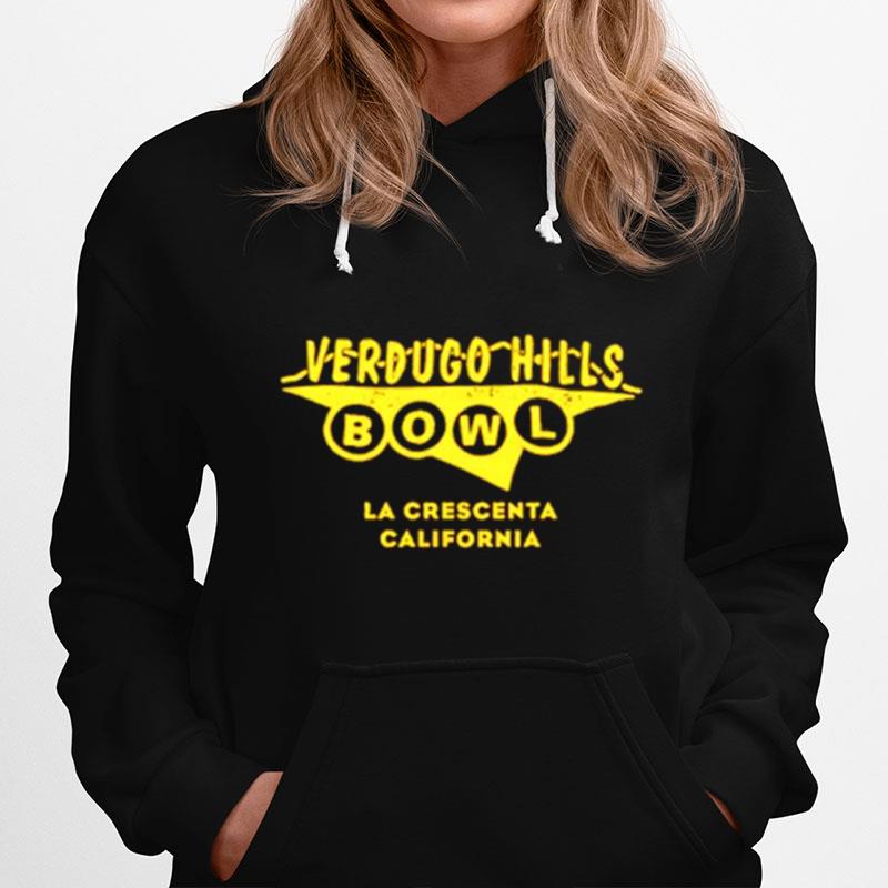 Verdugo Hills La Crescenta Ca Vintage Bowling Alley Hoodie