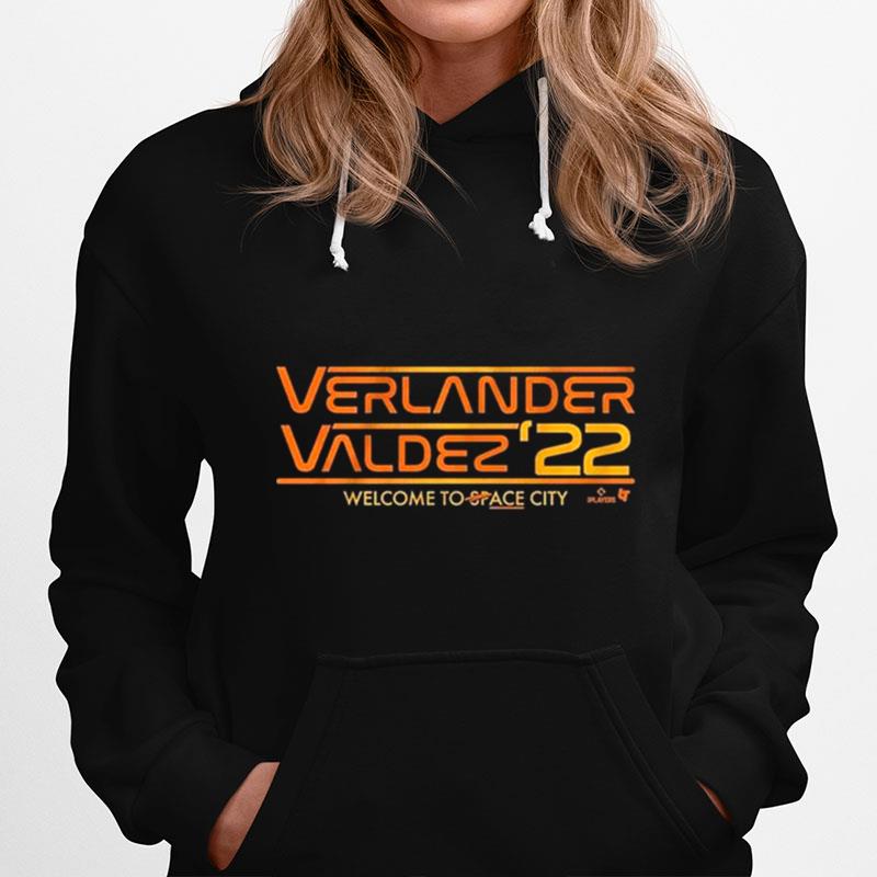 Verlander Amp Valdez 22 Welcome To World Series Hoodie