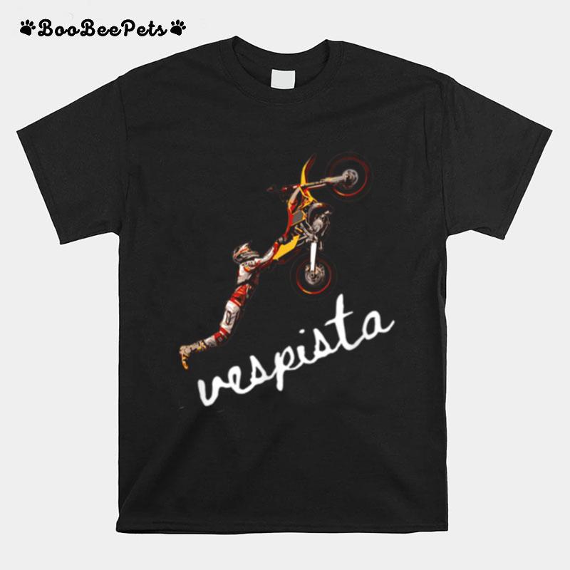 Vespista Vespa Biker Motorcycle Scooter For Him For Her T-Shirt