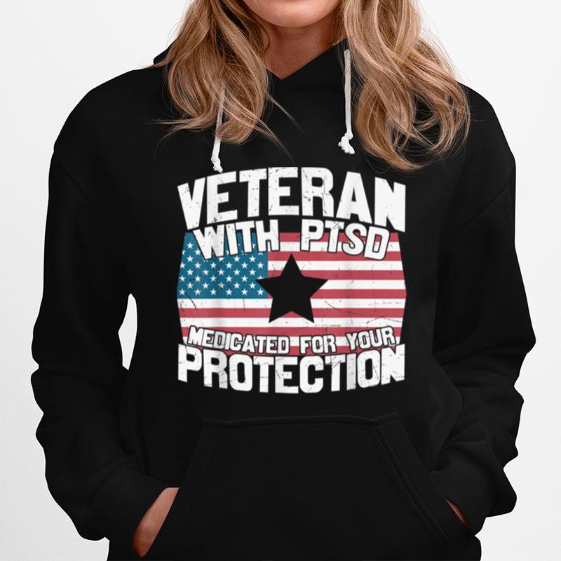 Veteran U.S Flag Ptsd Awareness T B09Zpbkrcy Hoodie