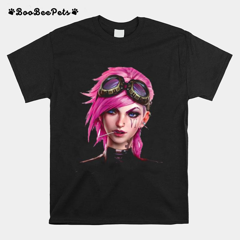 Vi League Of Legends Character T-Shirt