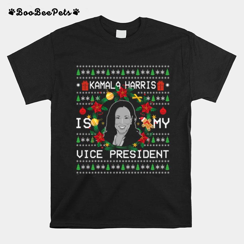 Vice President Kamala Harris Is My Sorority Sister Merry Christmas T-Shirt