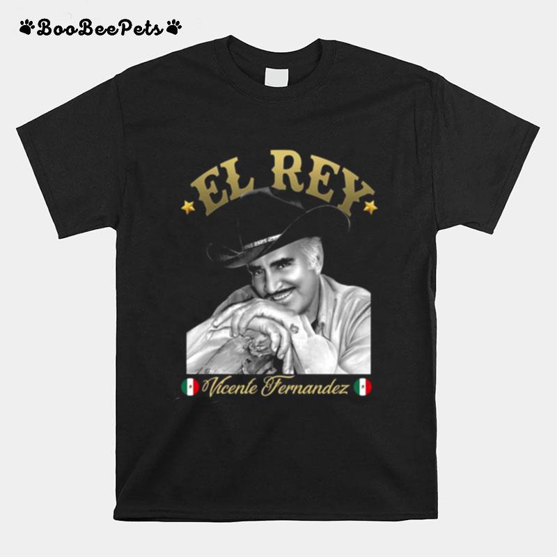 Vicente Fernandez Tequila Ranchera Mariachi Mexico El Rey T-Shirt