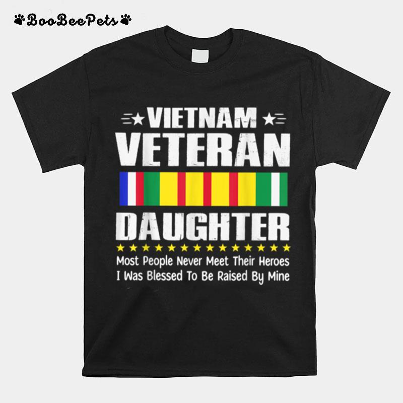 Vietnam Veteran Daughter U.S. Flag Patriotic T B09Znmkl8V T-Shirt