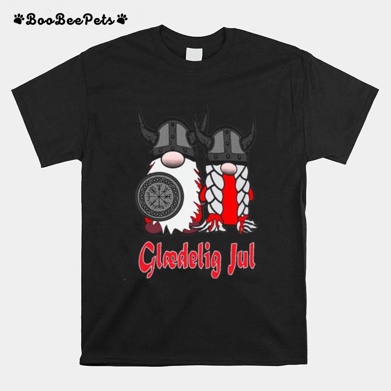 Viking Nisse Gloedelig Jul T-Shirt