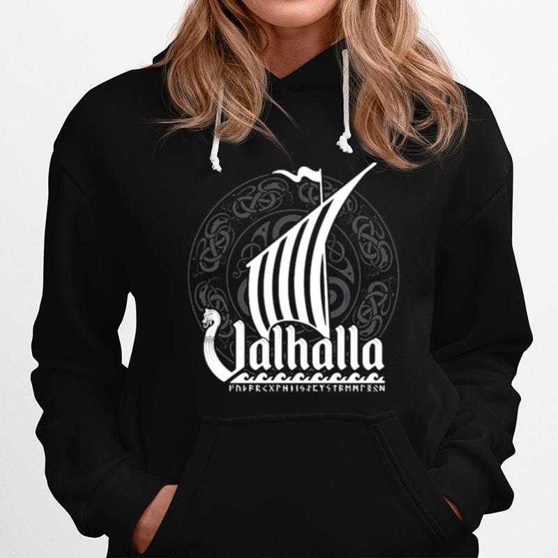 Viking Valhalla Warrior Clipart Hoodie