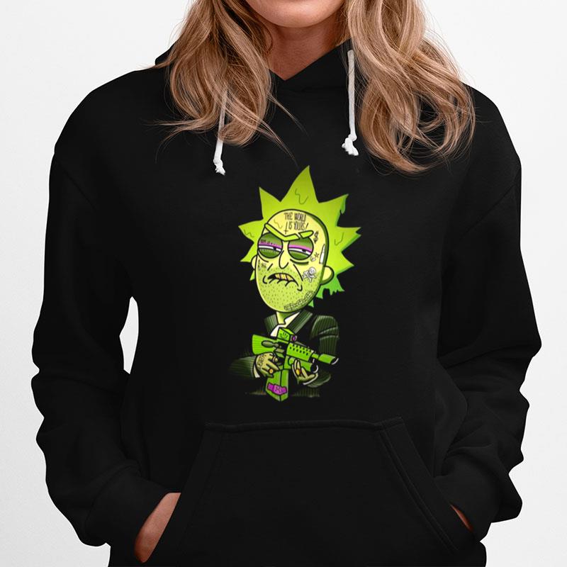 Villain Rick The World Is Yours Rick And Morty Hoodie