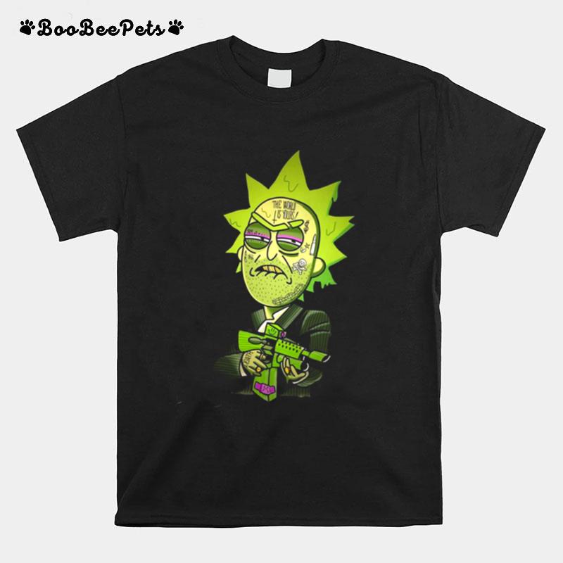 Villain Rick The World Is Yours Rick And Morty T-Shirt