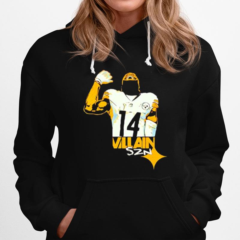 Villain Szn George Pickens Pittsburgh Steelers Hoodie