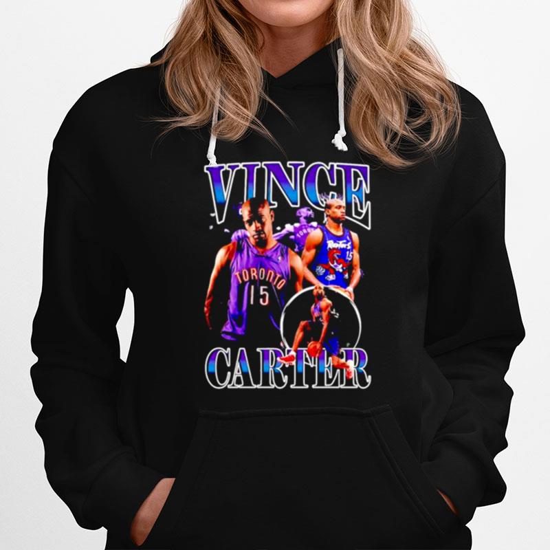 Vince Carter Toronto Raptors Baseketball Hoodie