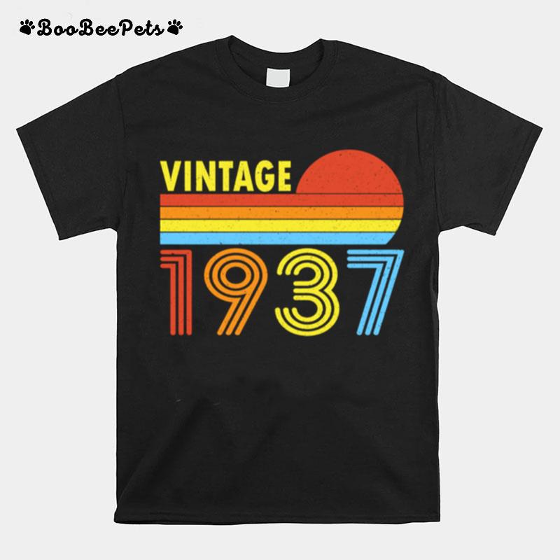 Vintage 1937 Sunset Born Made 1937 T-Shirt