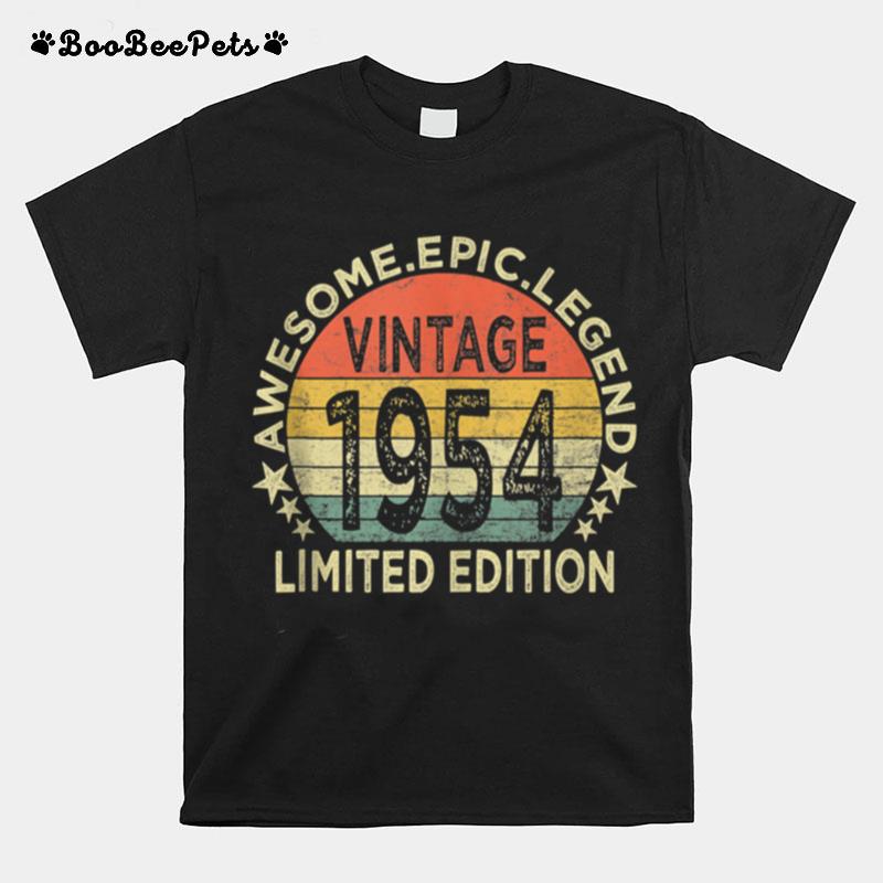 Vintage 1954 67 Year Old 67Th Birthday T-Shirt