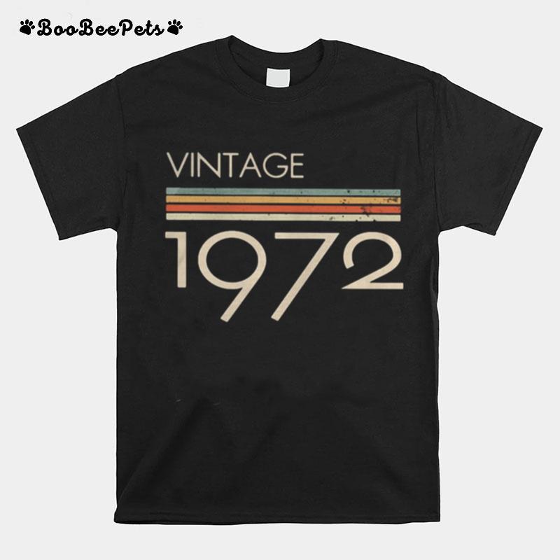 Vintage 1972 Lines T-Shirt