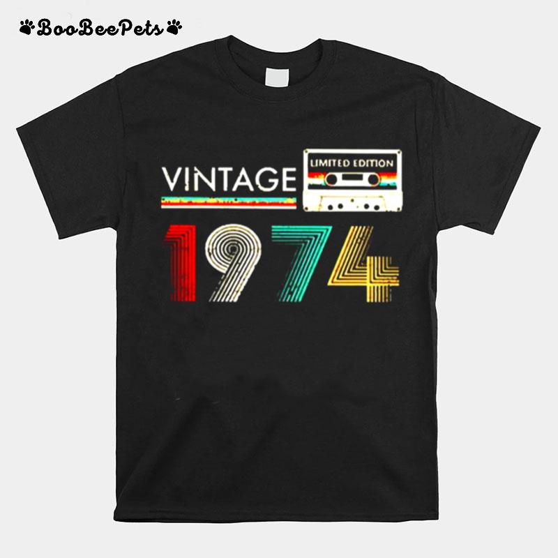 Vintage 1974 Cassette T-Shirt