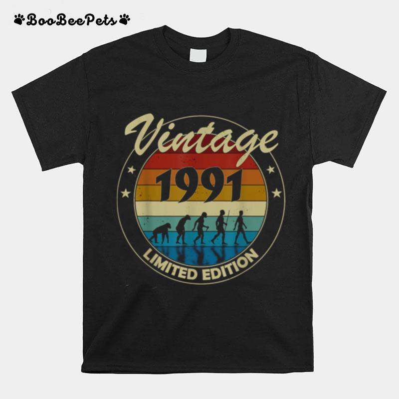 Vintage 1991 Birthday T-Shirt