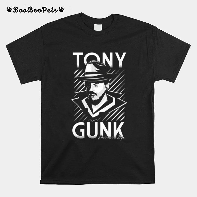 Vintage Abstract Tony Gunk On Quotes T-Shirt