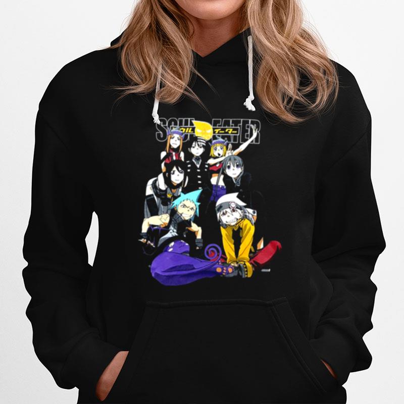 Vintage Adventure Manga Soul Eater Characters Cool Design Hoodie