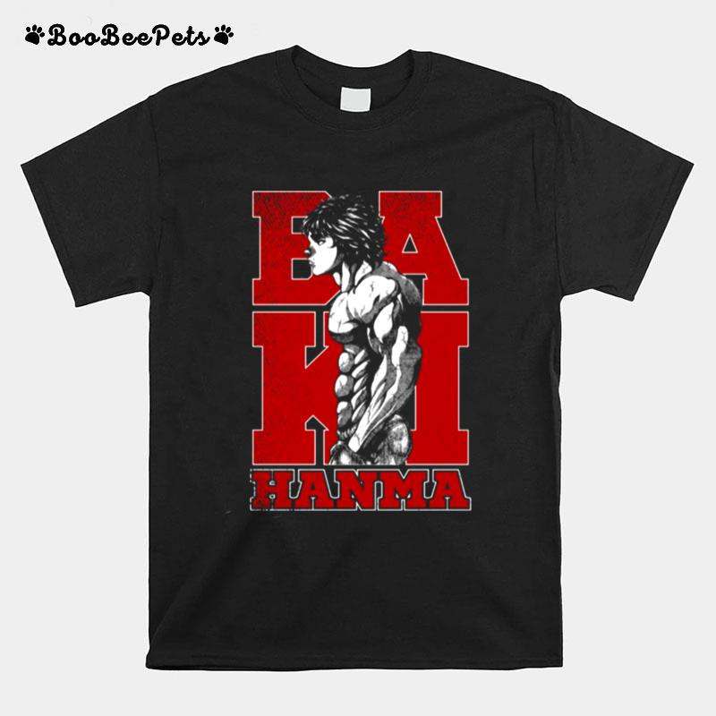 Vintage Baki Hanma The Grappler A Fitness Training T-Shirt