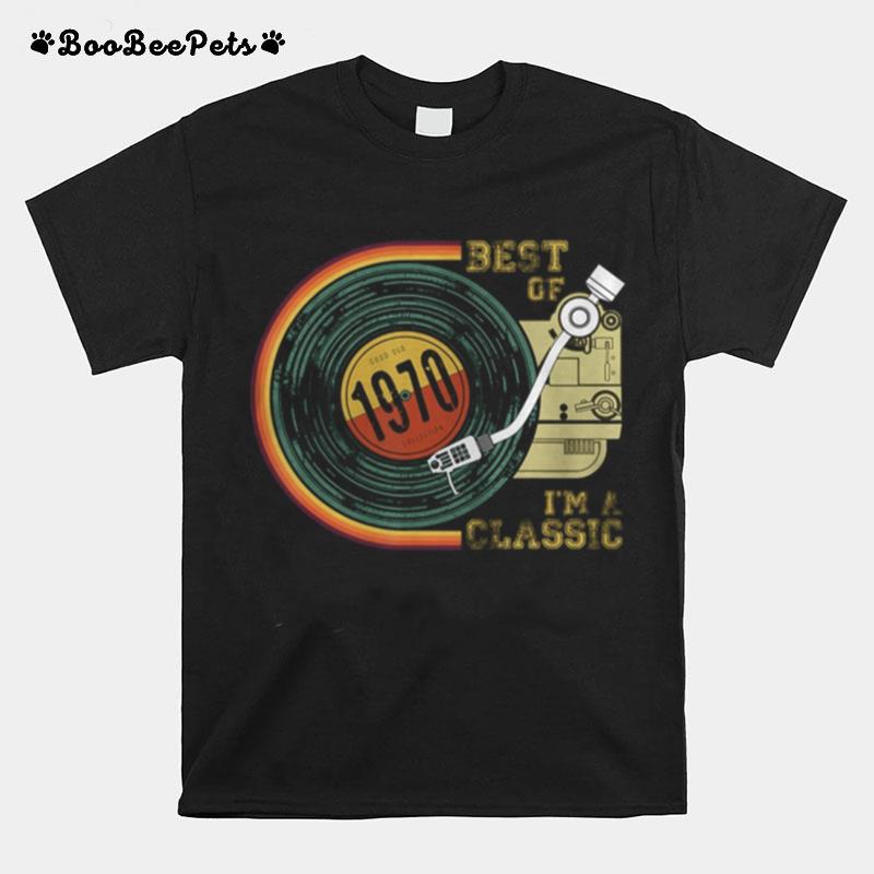 Vintage Best Of 1970 I%E2%80%99M Classic Retro T-Shirt