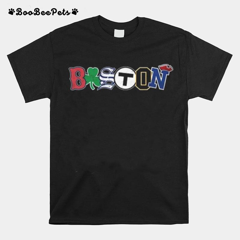 Vintage Boston Sports Fan City Pride Townie Southie T-Shirt