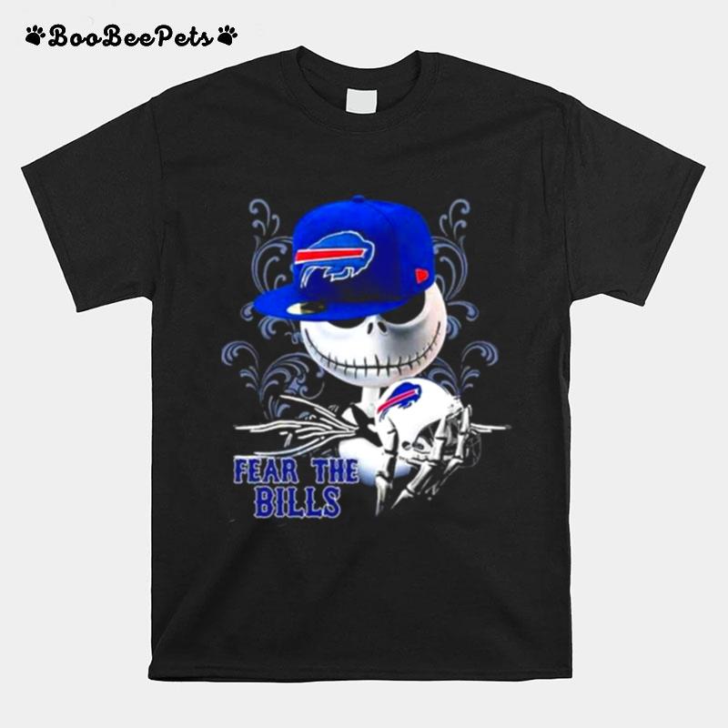 Vintage Buffalo Bills Fear The Bills Nfl Football Team T-Shirt