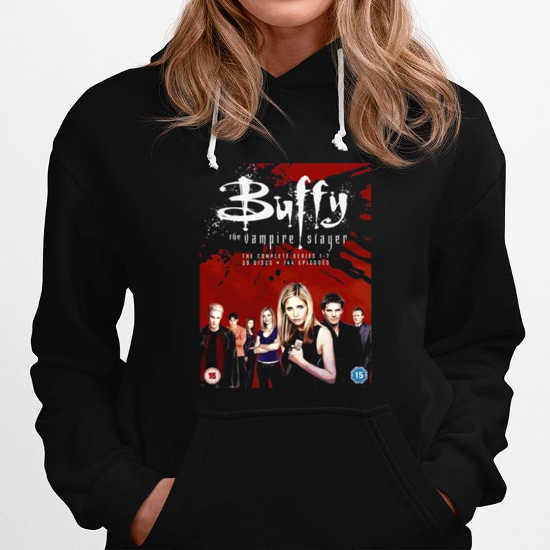 Vintage Buffy The Vampire Slayer Tv Show Vampire And Demons Hunter Hoodie