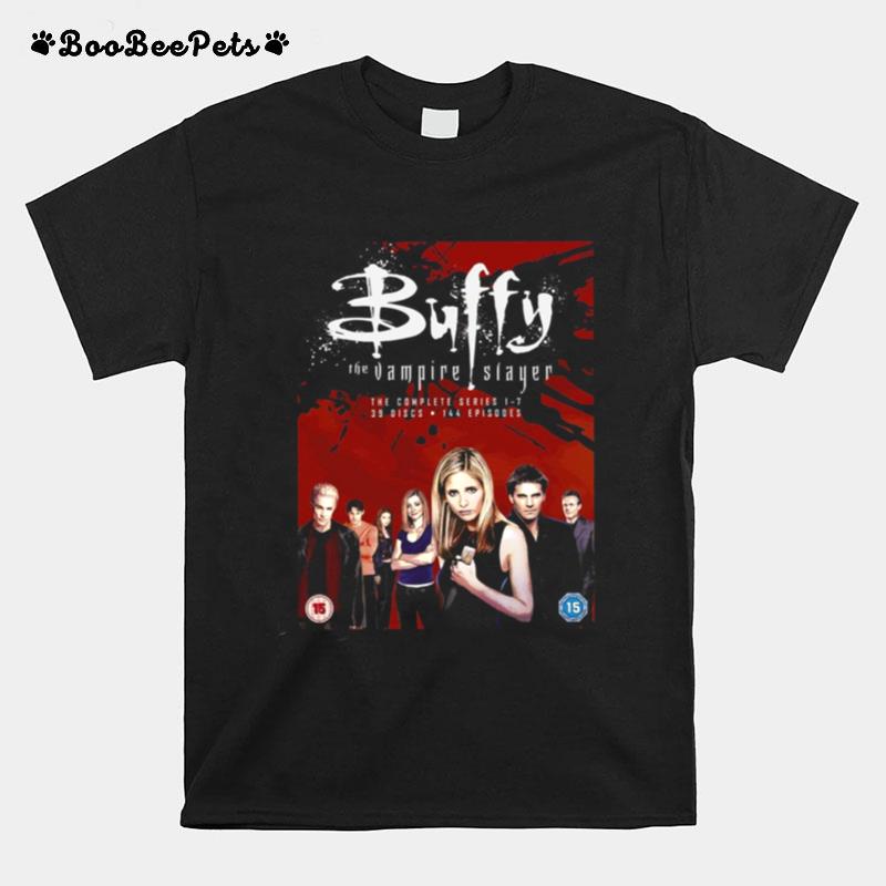 Vintage Buffy The Vampire Slayer Tv Show Vampire And Demons Hunter T-Shirt