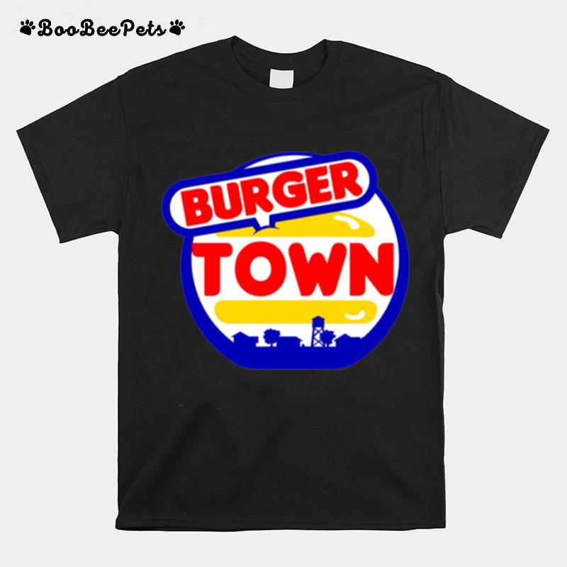 Vintage Burger Town T-Shirt