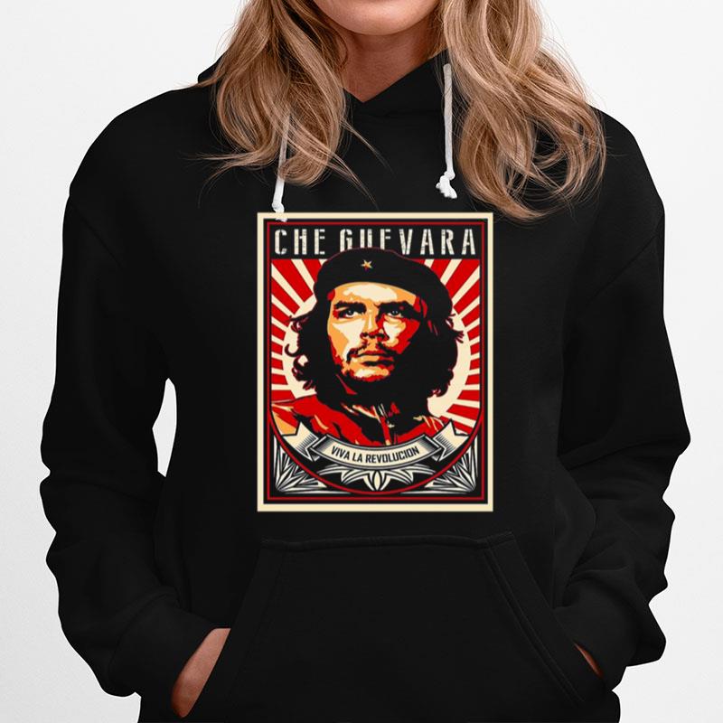 Vintage Che Guevara Viva La Revolucion Hoodie
