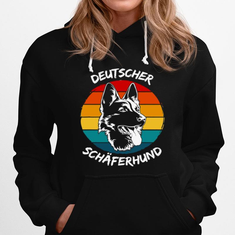 Vintage Deutscher Schaferhund Dog Funny Hoodie