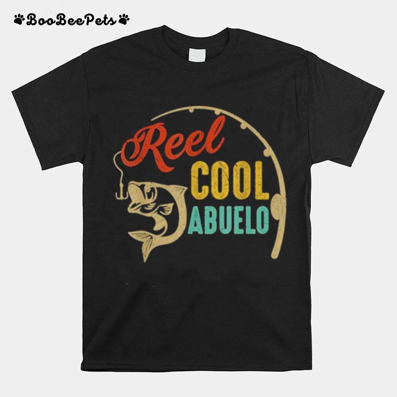 Vintage Fishing Reel Cool Abuelo T-Shirt