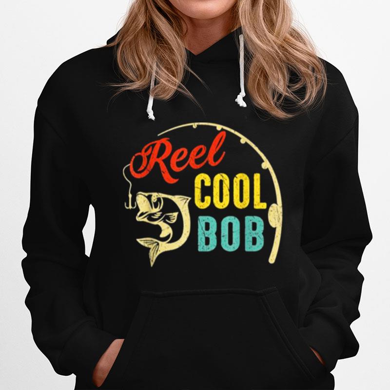 Vintage Fishing Reel Cool Bob Hoodie