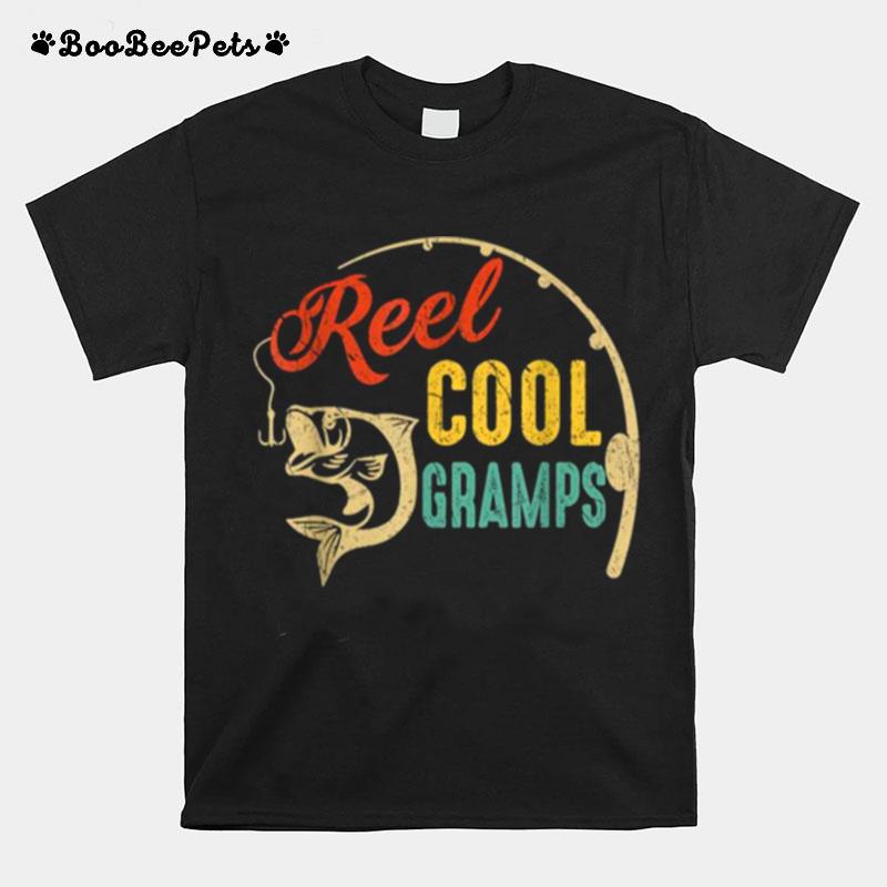 Vintage Fishing Reel Cool Gramps T-Shirt