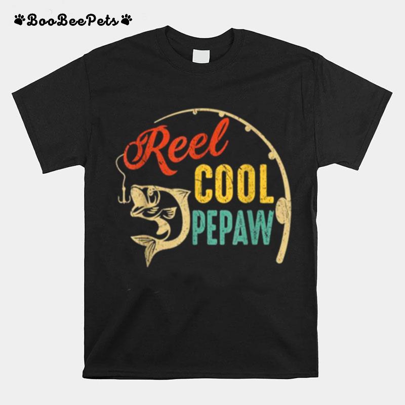 Vintage Fishing Reel Cool Pepaw T-Shirt