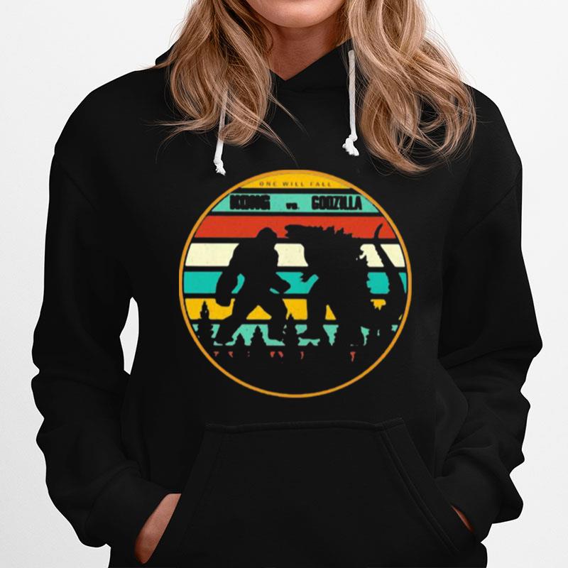 Vintage Godzilla Vs Kong Hoodie