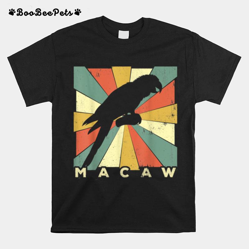 Vintage Macaw Retro Style Animal T-Shirt