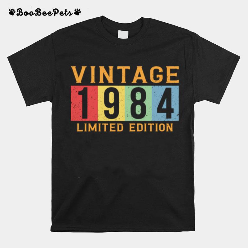 Vintage Made Born 1984 Birthday T-Shirt