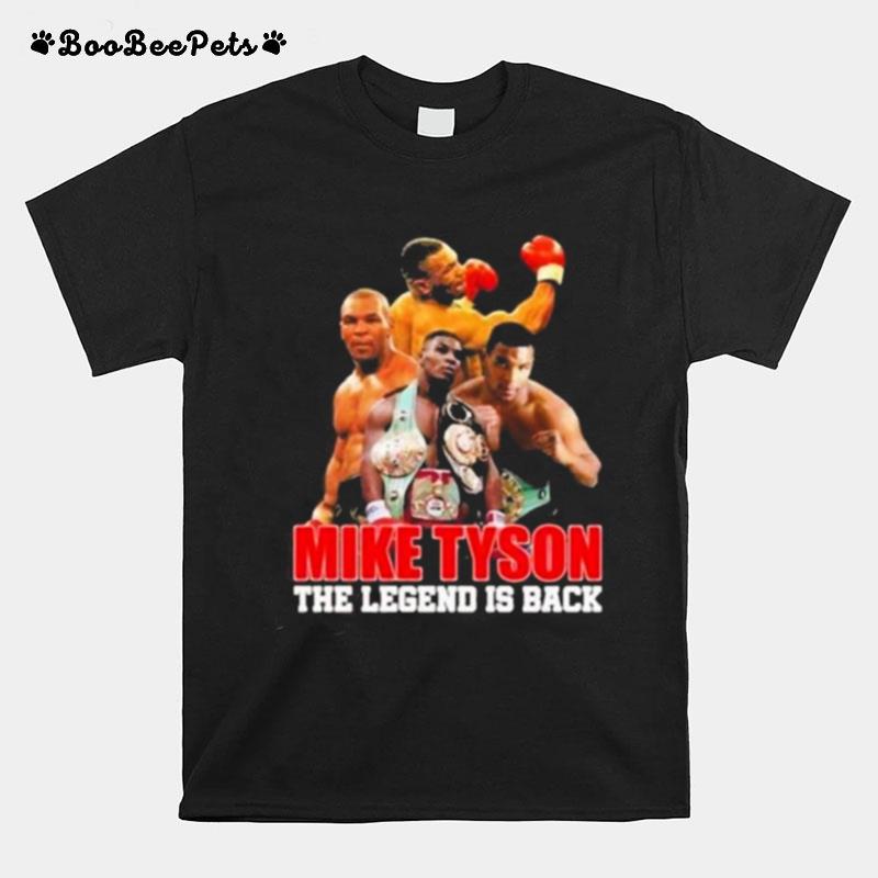 Vintage Mike Tyson The Legend Is Back T-Shirt