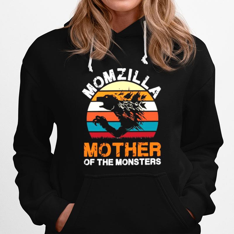 Vintage Momzilla Mother Of The Monsters Hoodie