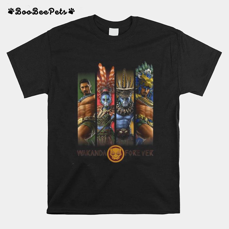Vintage Namor Wakanda Forever Characters T-Shirt